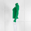 Coperni Green Cross Front Detail Top