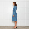 Polo Ralph Lauren Blue Denim Belted Shirt Dress
