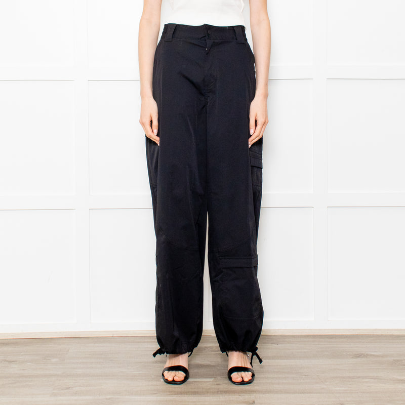 Jordan Sport Black Nylon Joggers