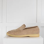 Loro Piana Beige Suede Loafer