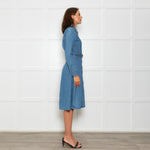Polo Ralph Lauren Blue Denim Belted Shirt Dress