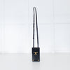 Tod's Black Leather Magnetic T Phone Crossbody