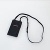 Tod's Black Leather Magnetic T Phone Crossbody