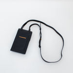 Tod's Black Leather Magnetic T Phone Crossbody