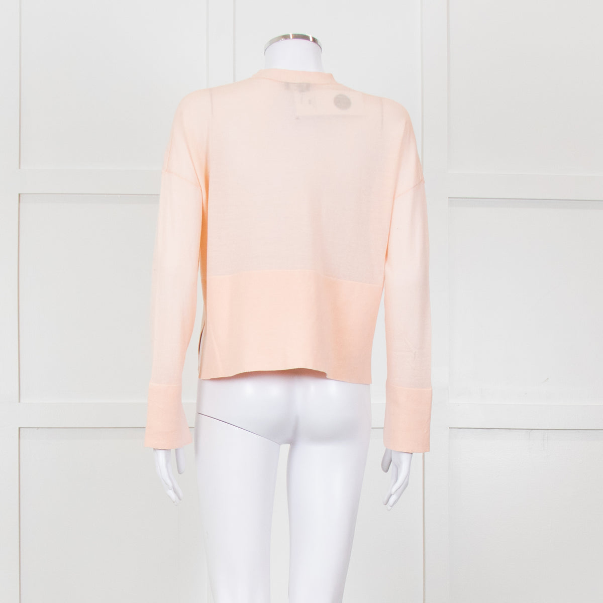 Me + Em Pale Pink Fine Knit Cardigan
