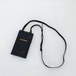 Tod's Black Leather Magnetic T Phone Crossbody