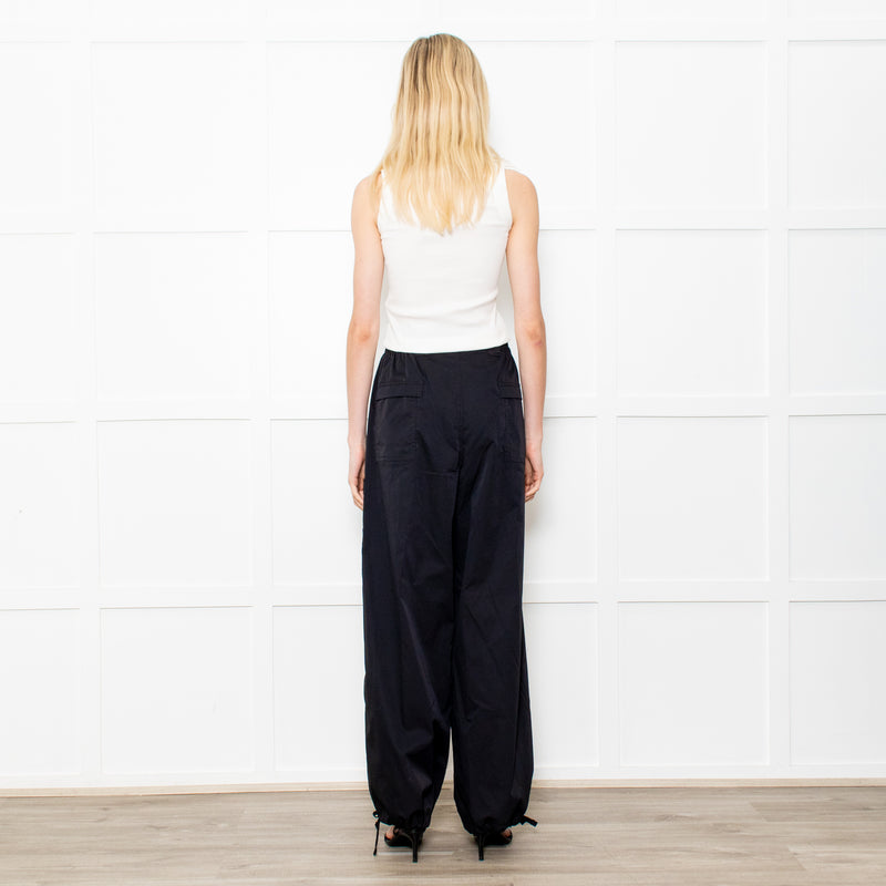 Jordan Sport Black Nylon Joggers