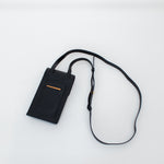 Tod's Black Leather Magnetic T Phone Crossbody