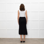 Equipment Black Knitted Pencil Skirt