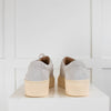 Gabriela Hearst Grey Suede Lace Up Shoe