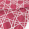Christian Dior Burgundy and Fuschia Reversible Silk Square Scarf