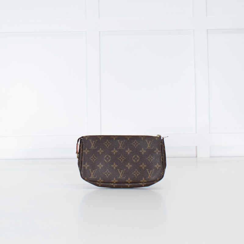 Louis Vuitton Brown And Pink V Pochette
