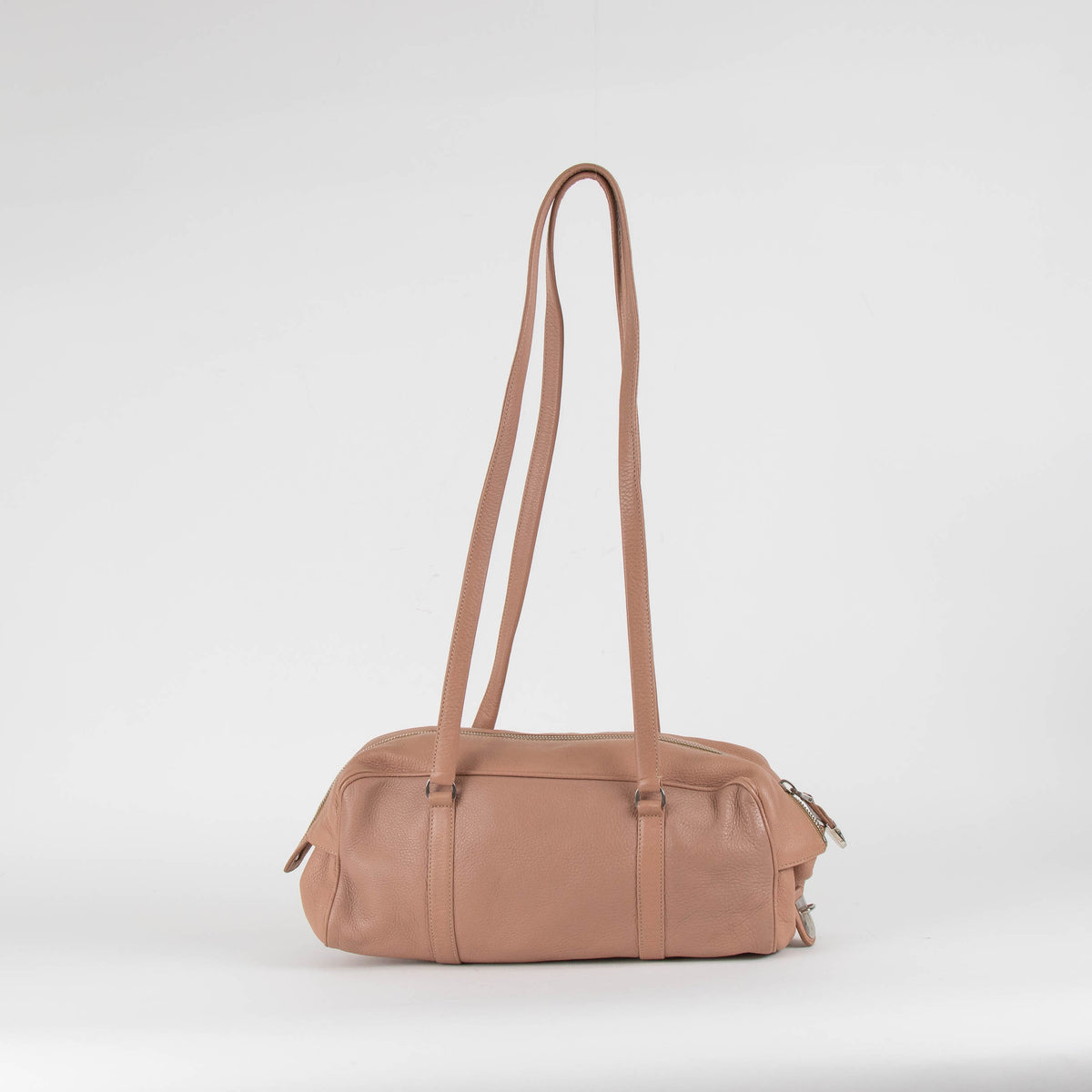 Prada  Nude Long Handle Shoulder Bag