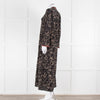 Emporio Sirenuse Black Brown Print Long Kaftan