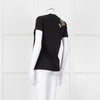 Valentino Black Embellished T-shirt
