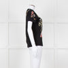 Valentino Black Embellished T-shirt