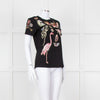 Valentino Black Embellished T-shirt