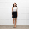 Reformation Black Swing Mini Skirt