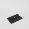 Delvaux Black Grainy Leather Pochette