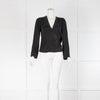Realisation Par Black Silk Tie Front Blouse