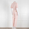 Seventy & Mochi Pale Pink Cotton Jumpsuit