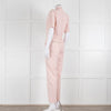 Seventy & Mochi Pale Pink Cotton Jumpsuit
