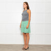 Resume Green Gingham Check Shorts