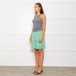 Resume Green Gingham Check Shorts