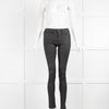 The Kooples Black Coated Skinny Jeans