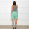 Resume Green Gingham Check Shorts