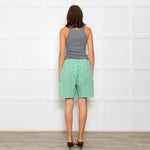 Resume Green Gingham Check Shorts