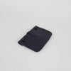 Delvaux Navy Grainy Leather Belt Pouch