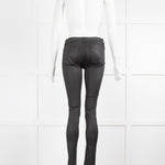 The Kooples Black Coated Skinny Jeans