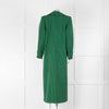Glamoda Style X Sophie Hermann Green & Black Check Pied De Poule Coat