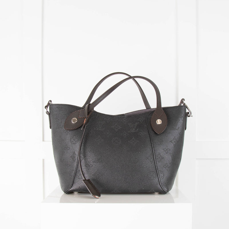 Louis Vuitton Black Hina Top Handle Bag