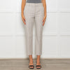 Tory Burch Blue Yellow Stretch Trousers