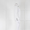 Glamoda Style X Sophie Hermann White Shirt With Black Buttons