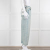 RE/DONE Acid Blue Loose Crop Jeans