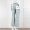 RE/DONE Acid Blue Loose Crop Jeans