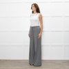 Fabiana Filippi Light Grey Fine Wool Wide Leg Trousers