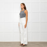 Goldsign White Peg Jeans