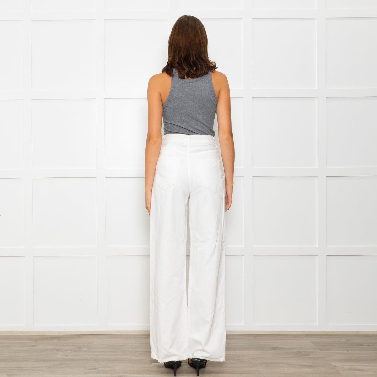 Goldsign White Peg Jeans