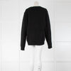 Polo Ralph Lauren Black Teddy Bear Motif Cashmere Mix Jumper