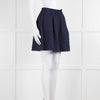 Merlette Navy Textured Shorts