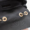 Chanel Graphic Quilted Flap Bag with Brushed Gold Hardware