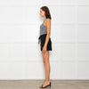 Alo Yoga Black Cotton Knit Skort