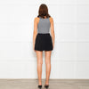 Alo Yoga Black Cotton Knit Skort