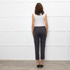 Fabiana Filippi Grey Wool Draw-String Trousers