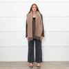 Acne Studios Taupe Wool Scarf
