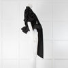 Luc-Ce Black Micro Pleat Top